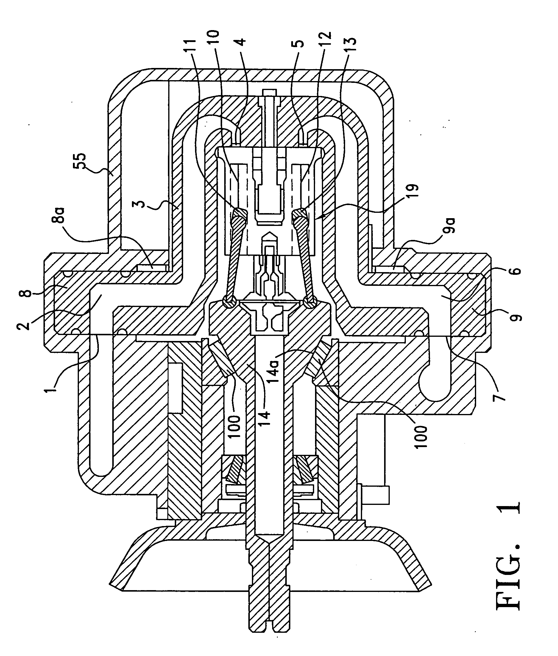 High-efficiency, large angle, variable displacement hydraulic pump/motor