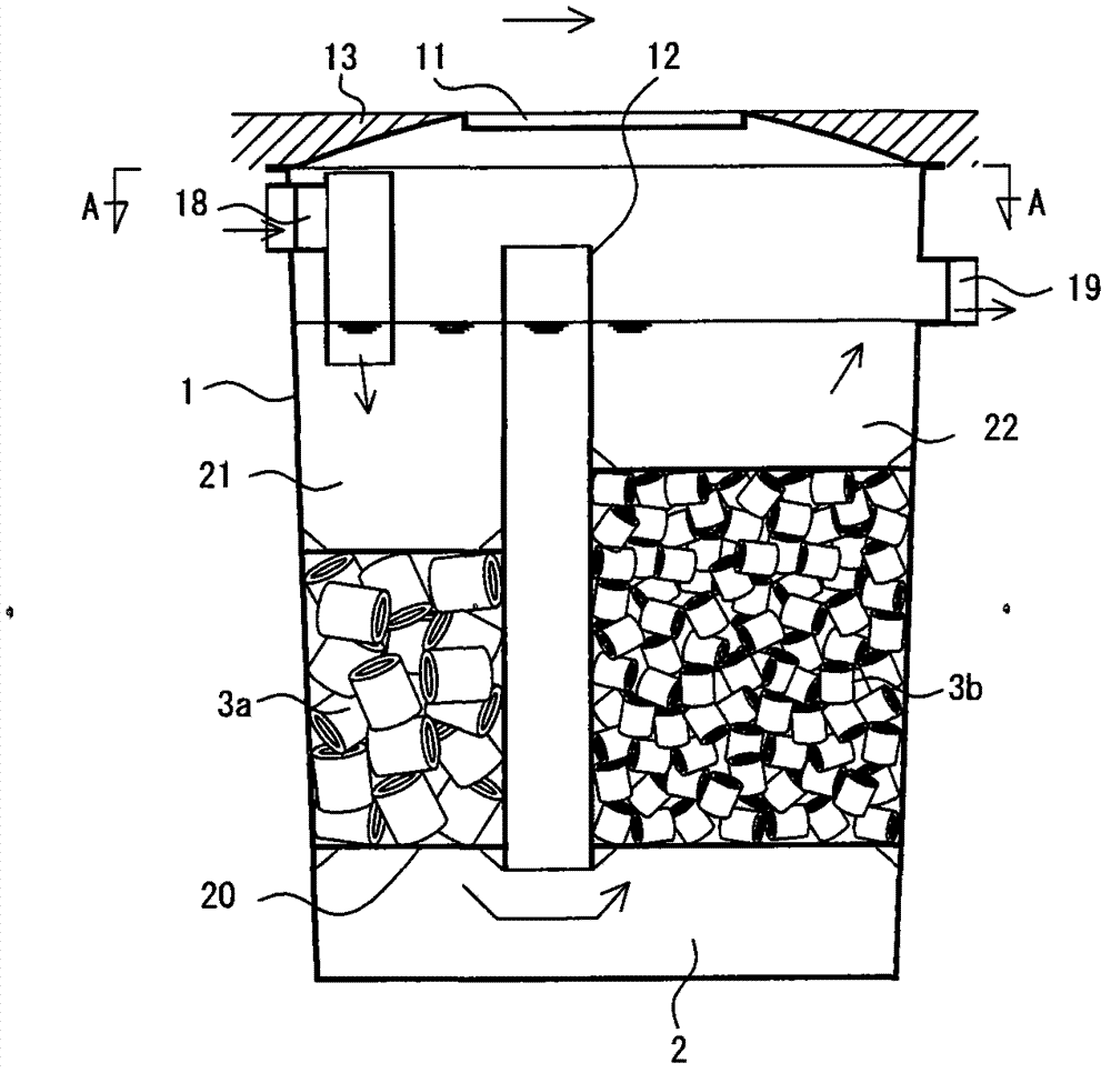 Unpowered purification tank