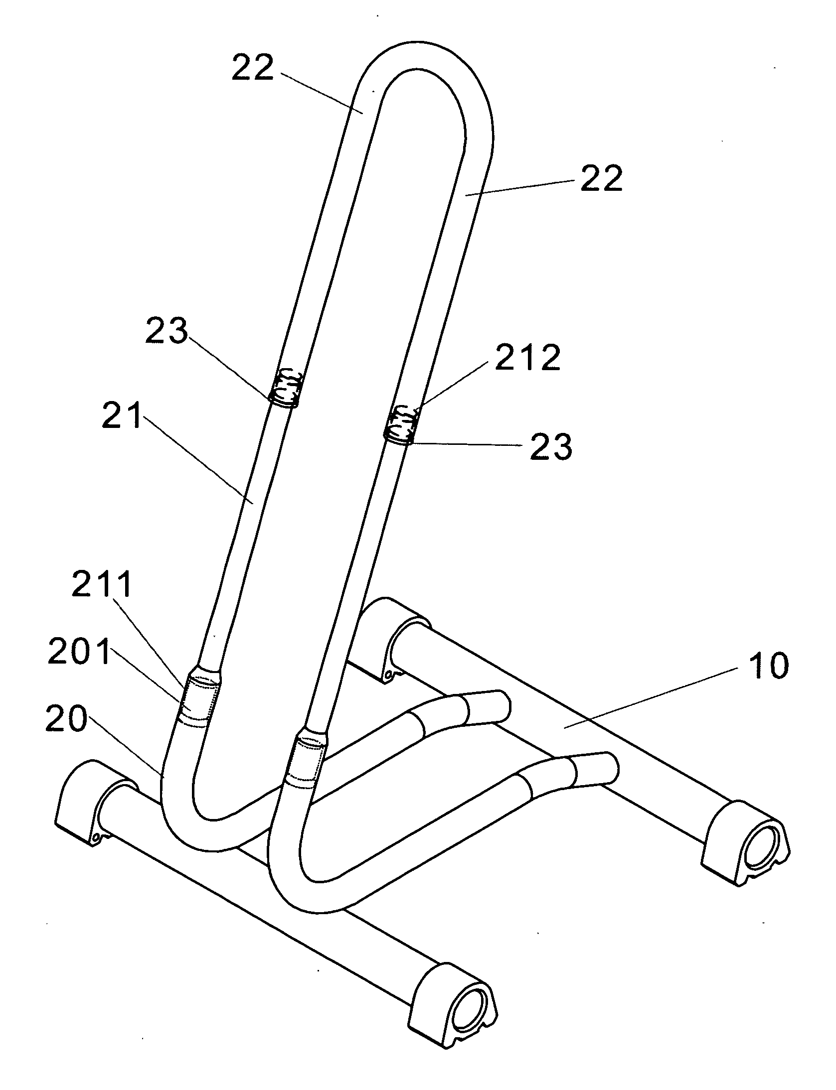 Bicycle parking apparatus