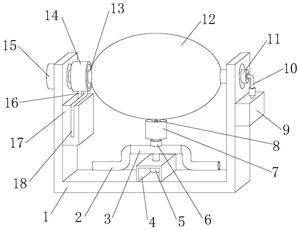 Vacuum drying equipment for synthesizing isooctyl salicylate and vacuum drying method thereof