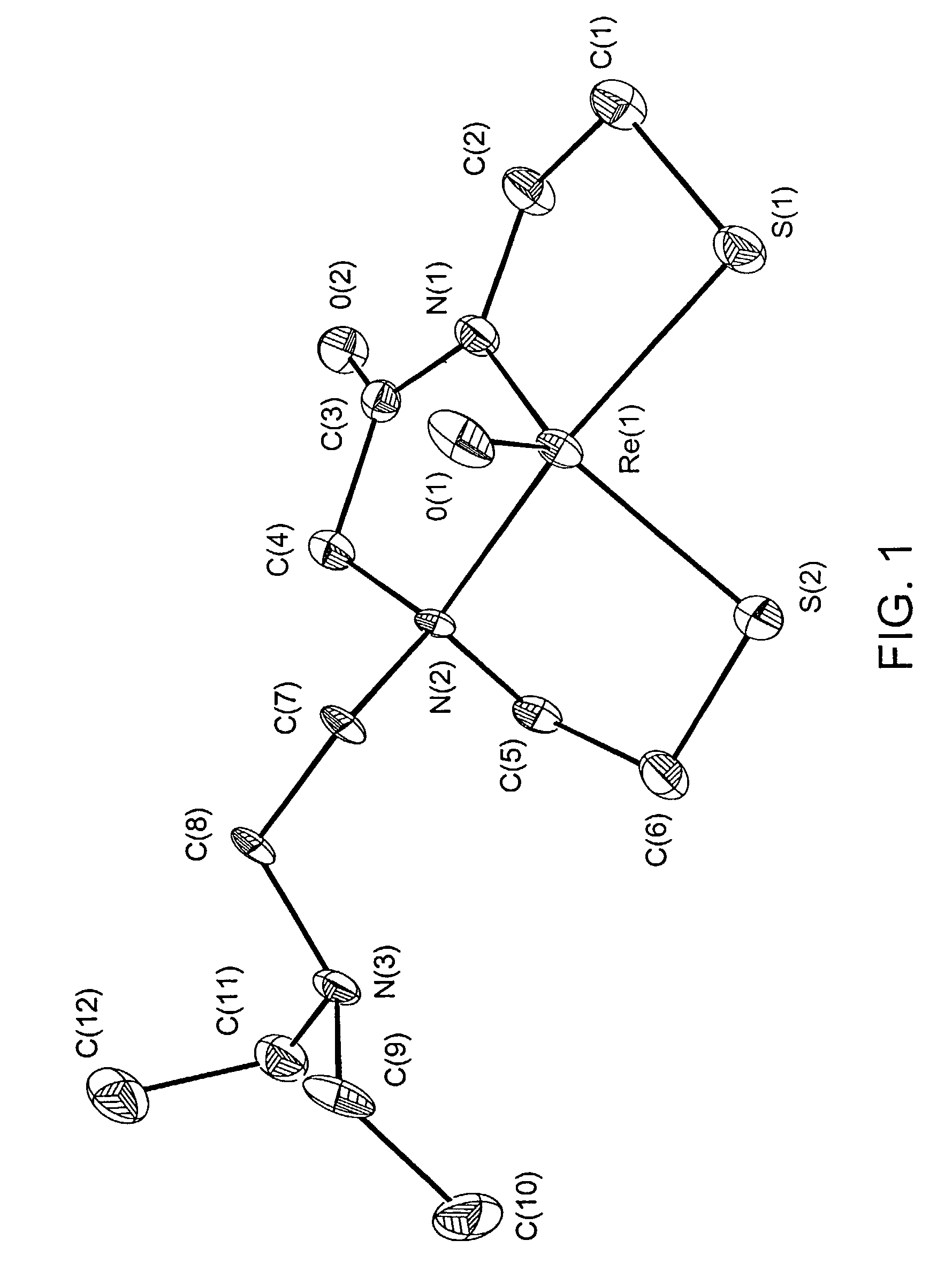 Small technetium-99m and rhenium labeled agents and methods for imaging tumors