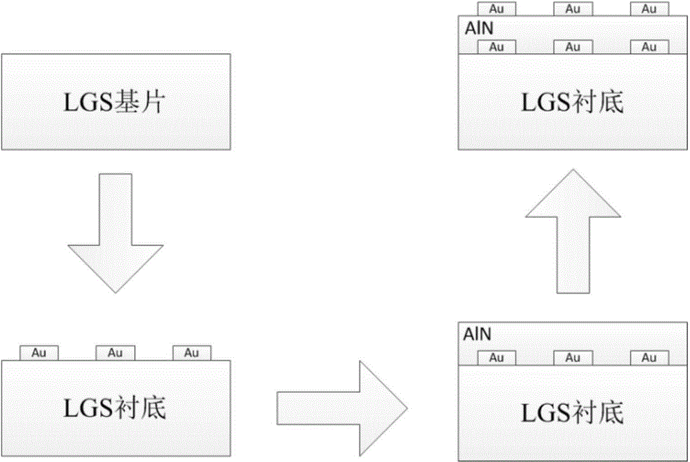 Acoustic surface wave sensor with double sensitive sources