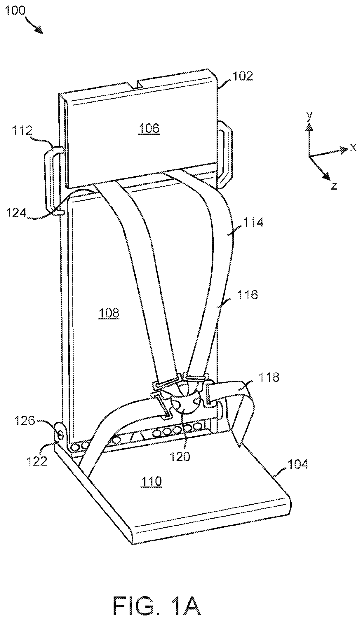 Detachable cabin attendant seat