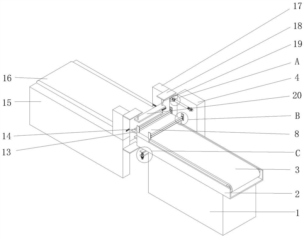 Gypsum board packaging machine