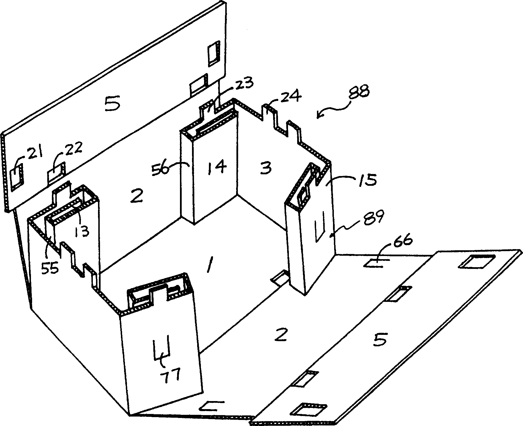 Improved foldable tote box