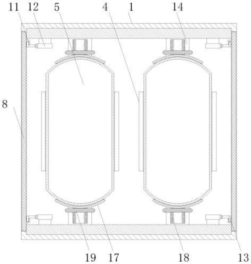 Marine battery storage device