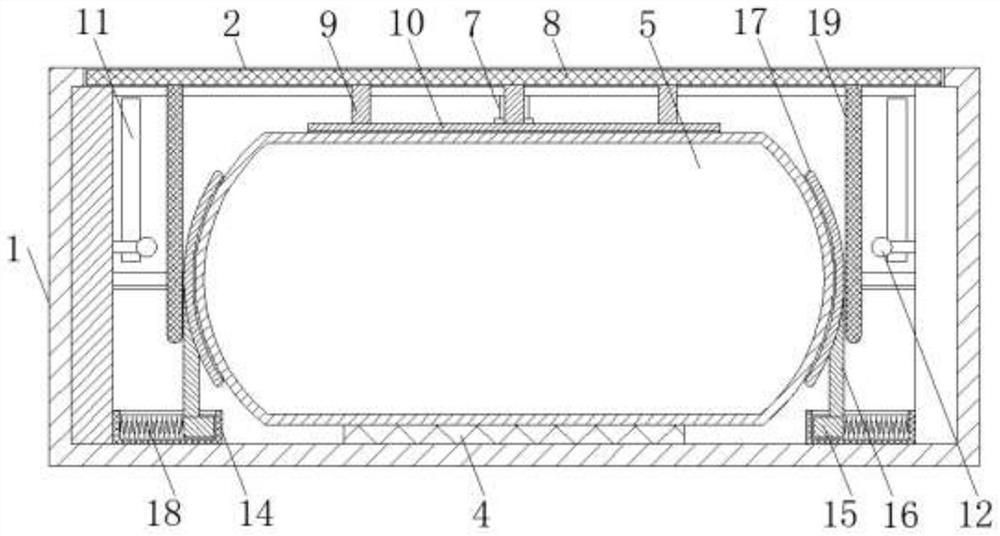 Marine battery storage device