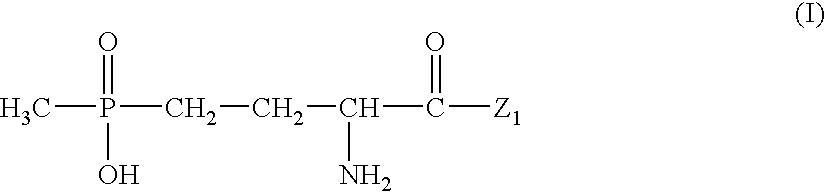 Stable, concentrated herbicidal compositions