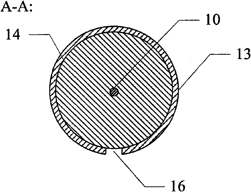 Optical fiber extrinsic Fabry-Perot interference ultrasonic sensing and detection device