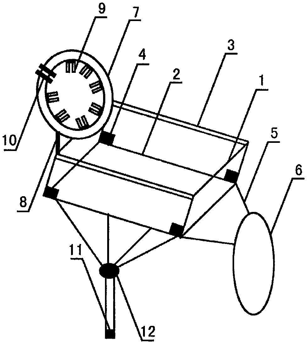 Adjustable sweet osmanthus picking device