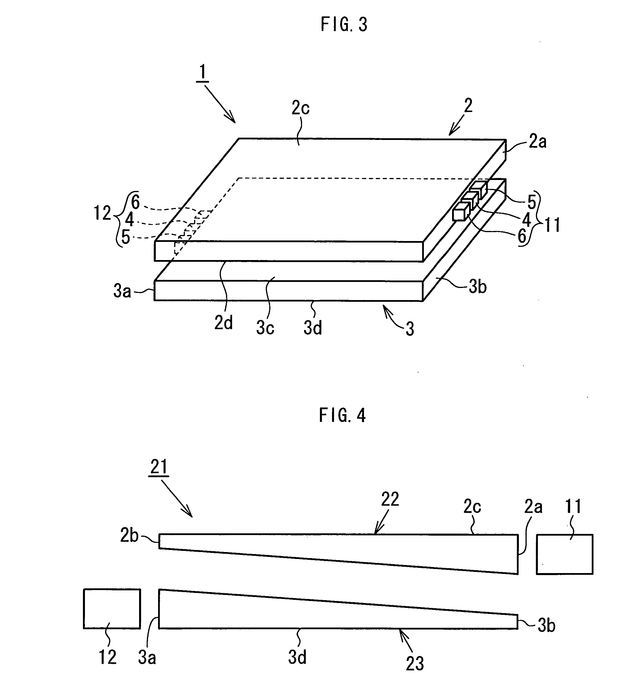 Spread illuminating apparatus having two light conductive plates