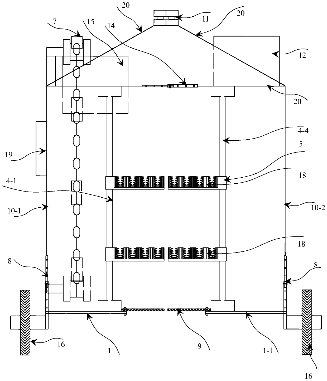 A kind of picking method and device of wolfberry fresh fruit