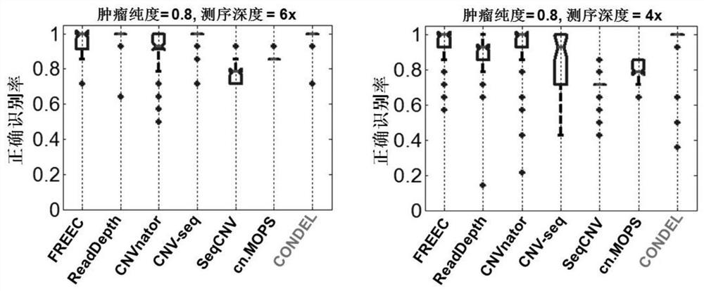 A method for detecting copy number variation and deletion types based on a single tumor sample