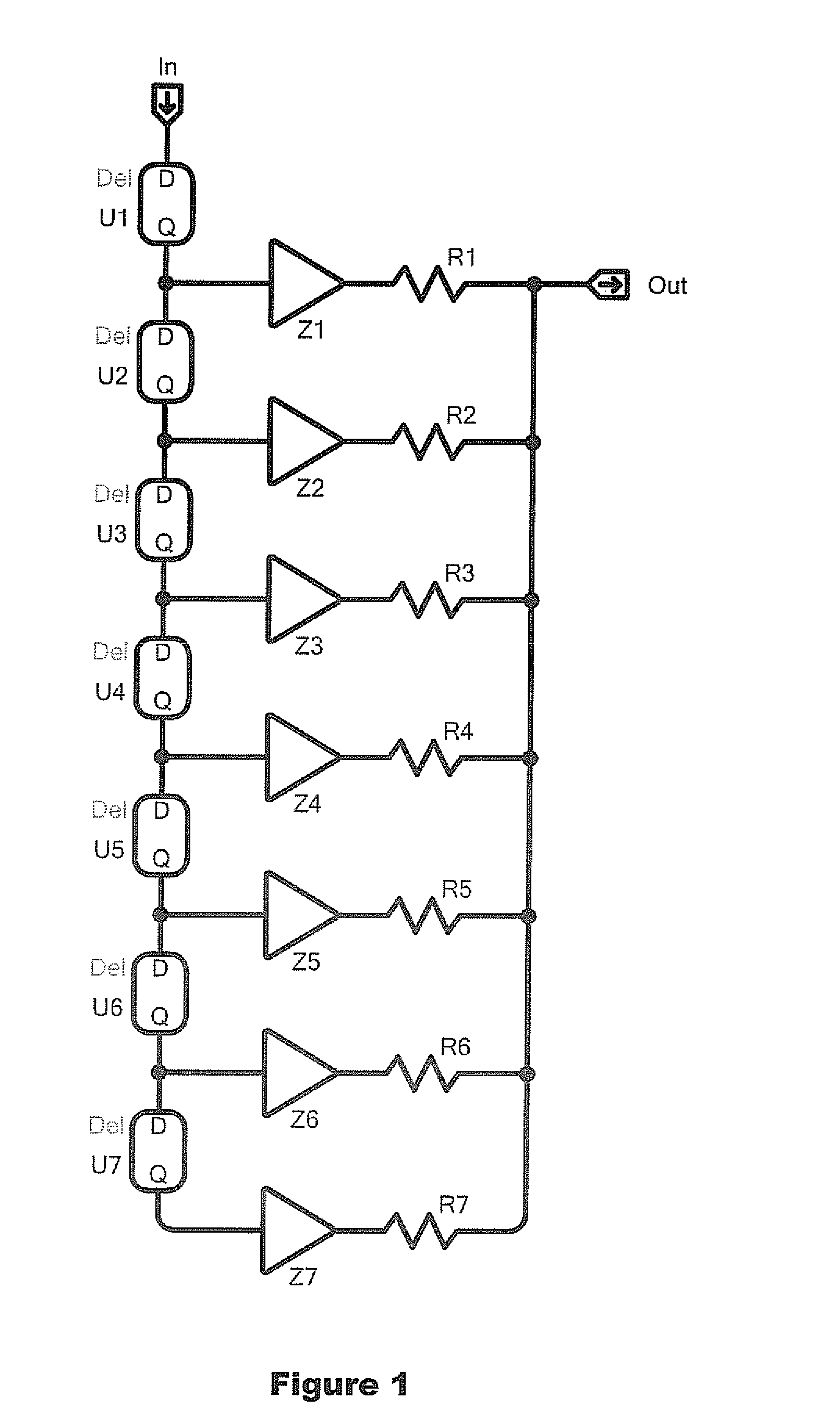 FIR Filter Using Unclocked Delay Elements