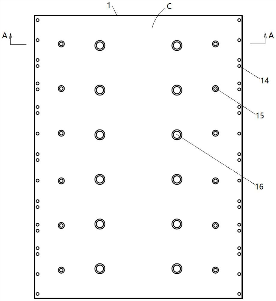 Hot-pressing shaping heating plate for paper pulp molding production equipment, manufacturing method of hot-pressing shaping heating plate and paper pulp molding production equipment