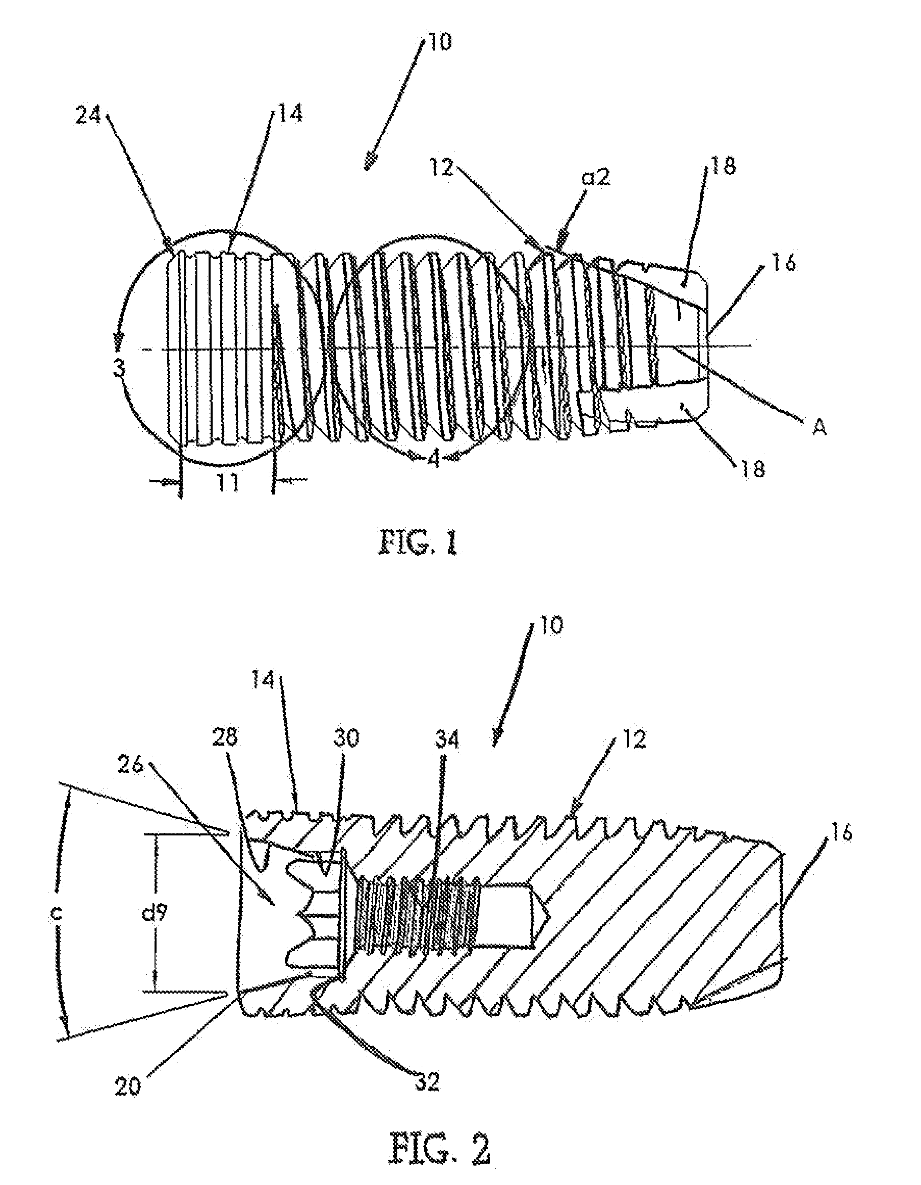 Flexible Abutment For Use With A Dental Implant