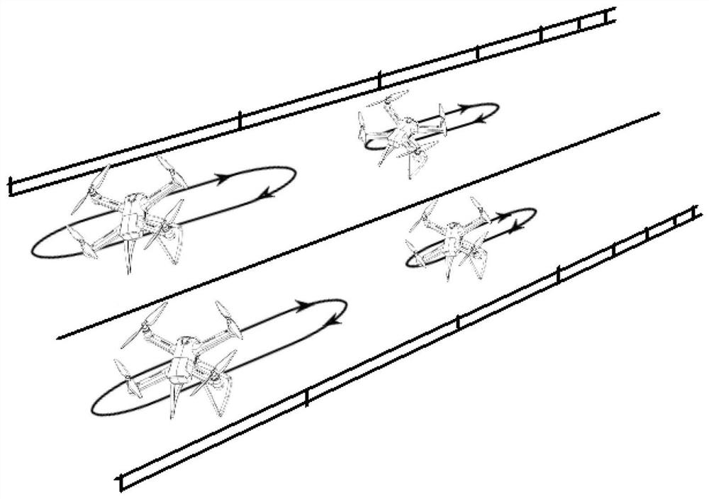 Autonomous release and recovery system of patrol unmanned aerial vehicle, control method and method