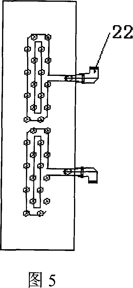 Thin band high speed stamping die and method for controlling oil-gas jetting