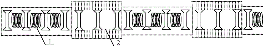 High-strength plastic vanadium microalloyed dual-phase steel seamless pipe and preparation method thereof