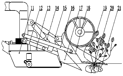 Harvester suitable for various crops