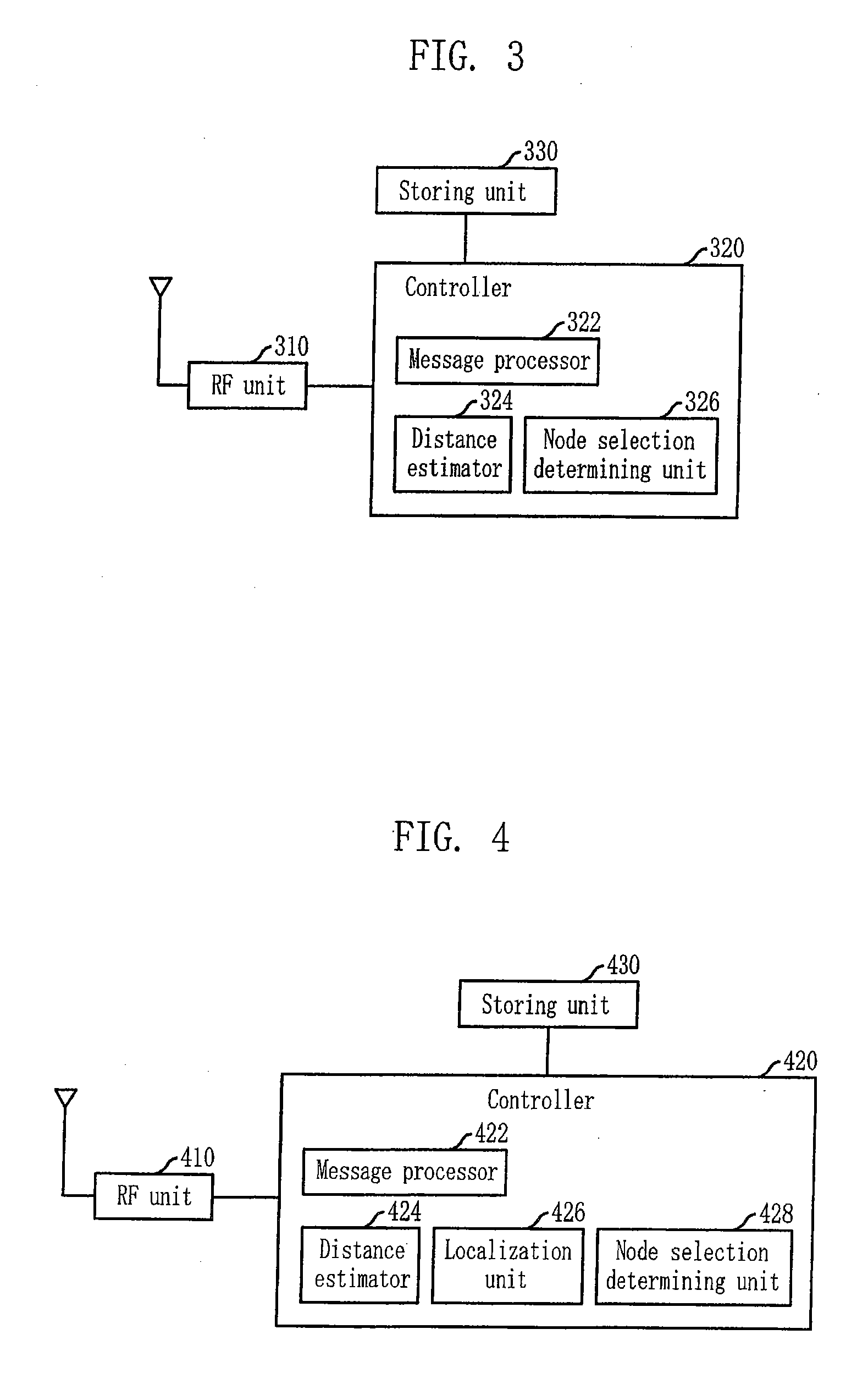 Localization apparatus for recognizing location of node in sensor network and method thereof