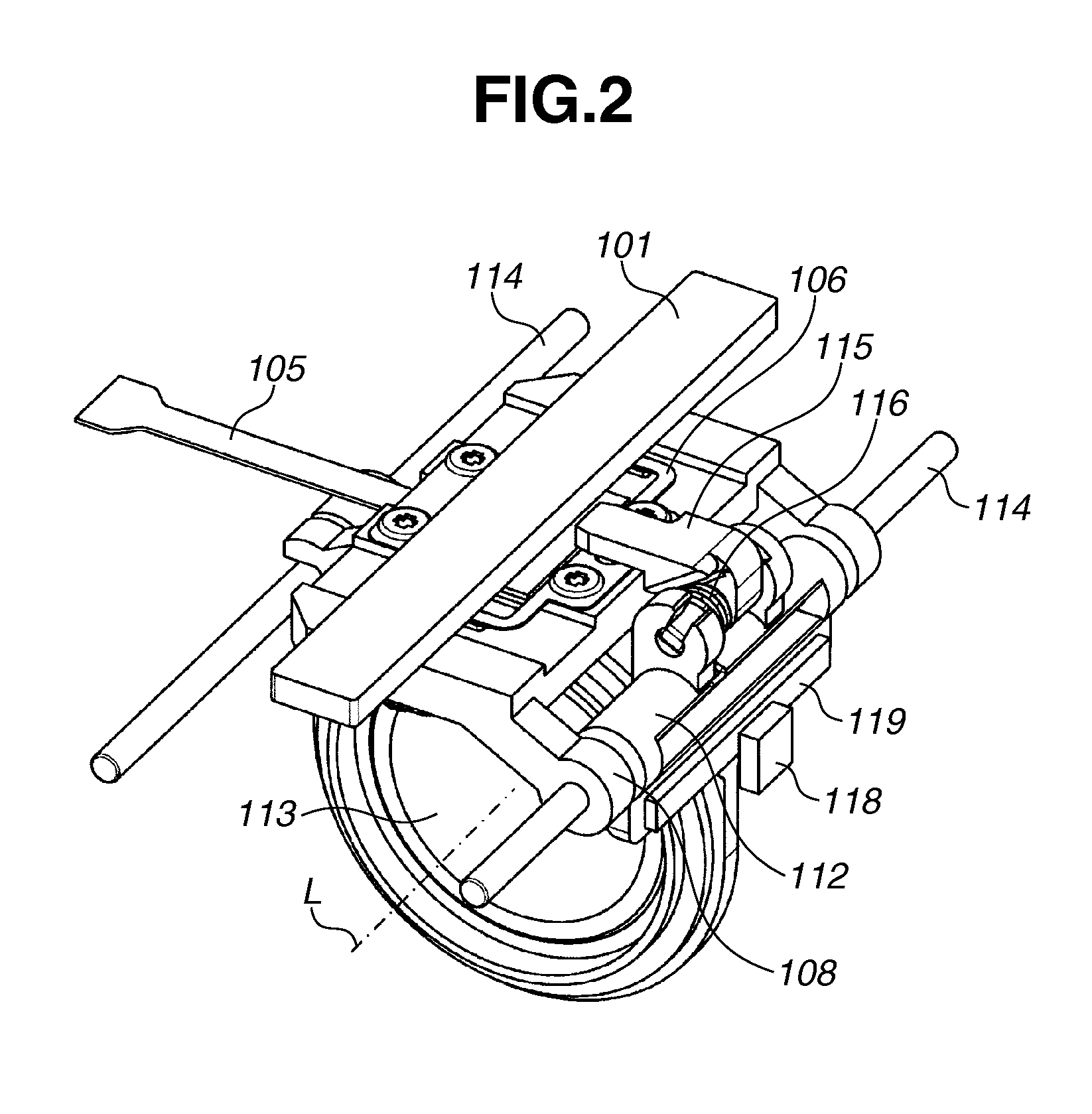 Ultrasonic wave motor and ultrasonic wave motor-equipped device