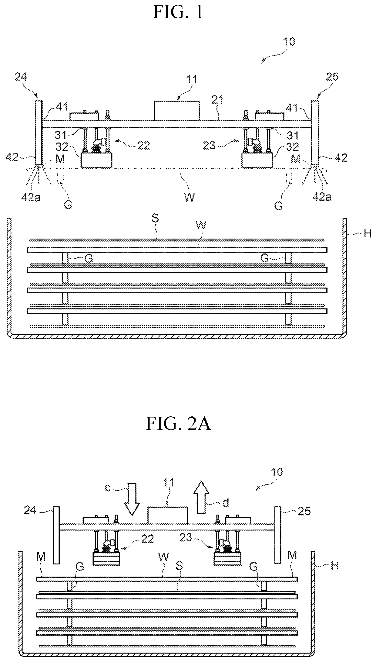 Fuel cell separator conveying device