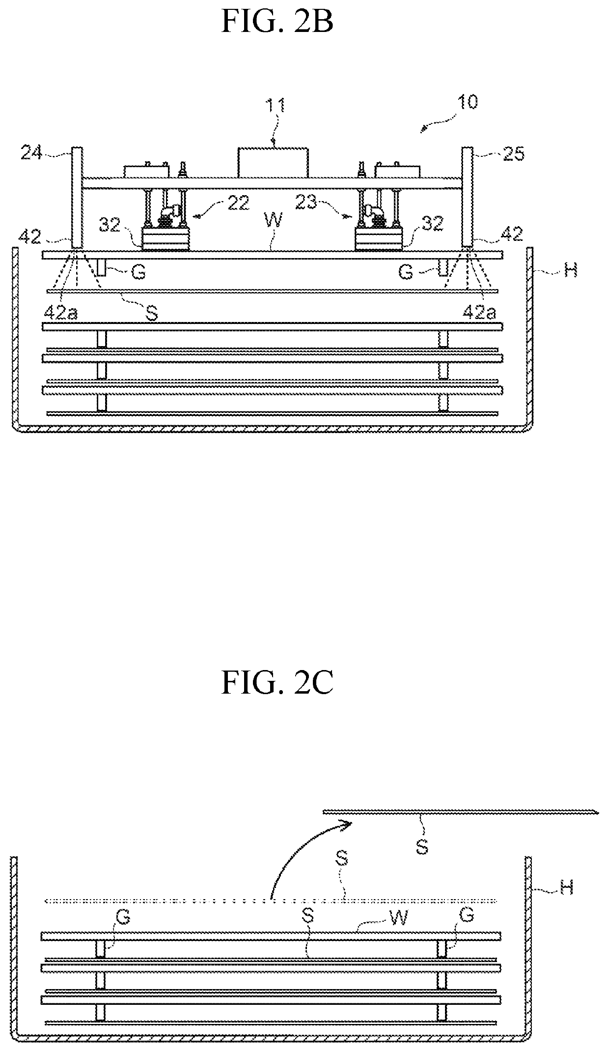 Fuel cell separator conveying device