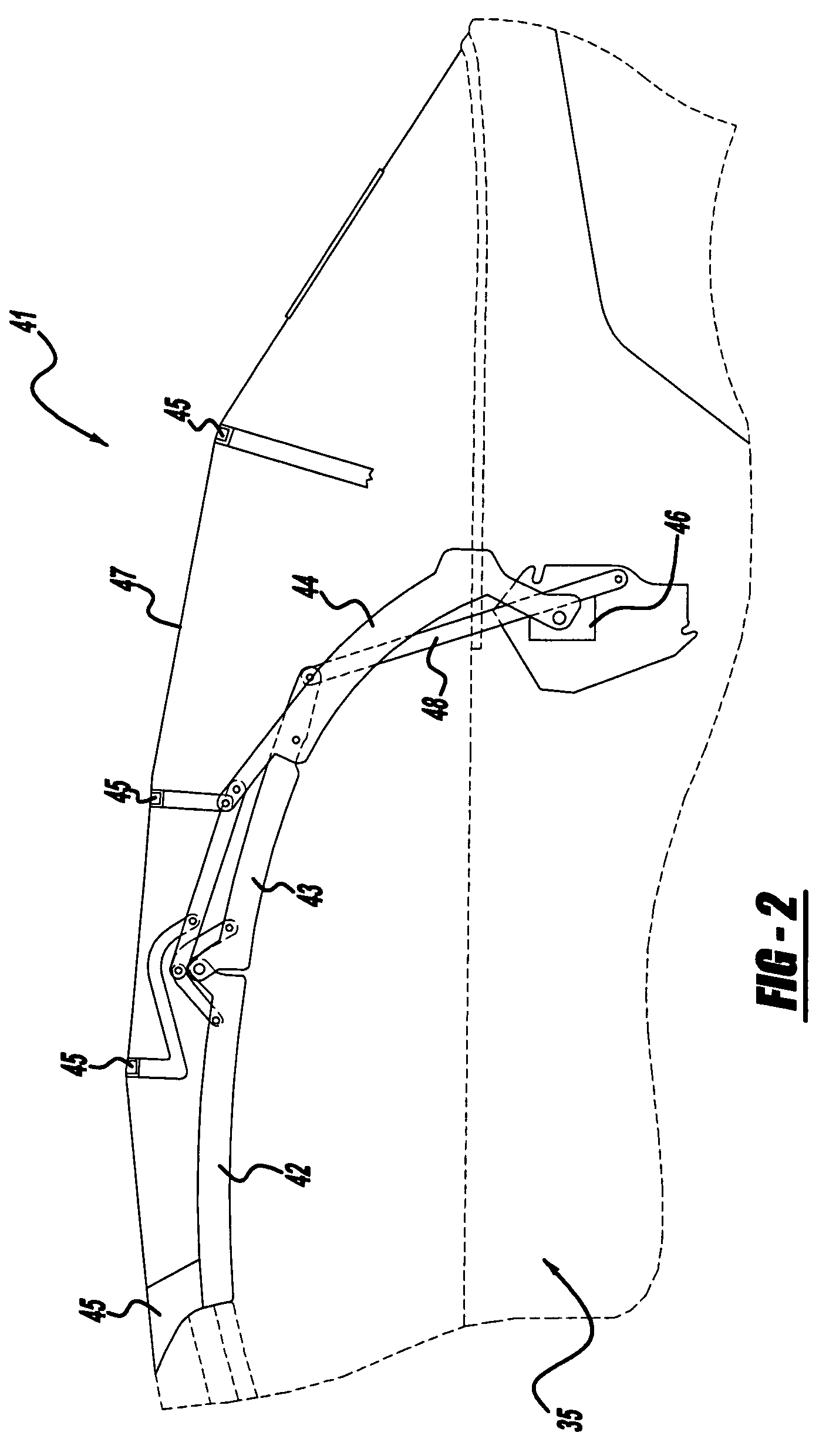 Structural seat system for an automotive vehicle