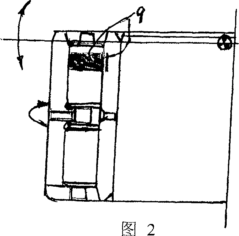 Circlip for cylindrical roller bearing and its production method