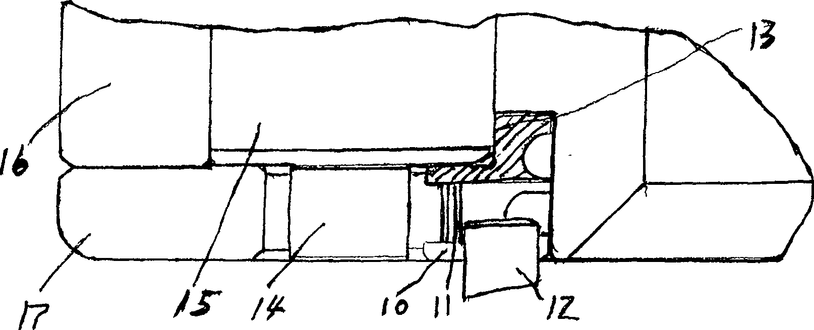 Circlip for cylindrical roller bearing and its production method