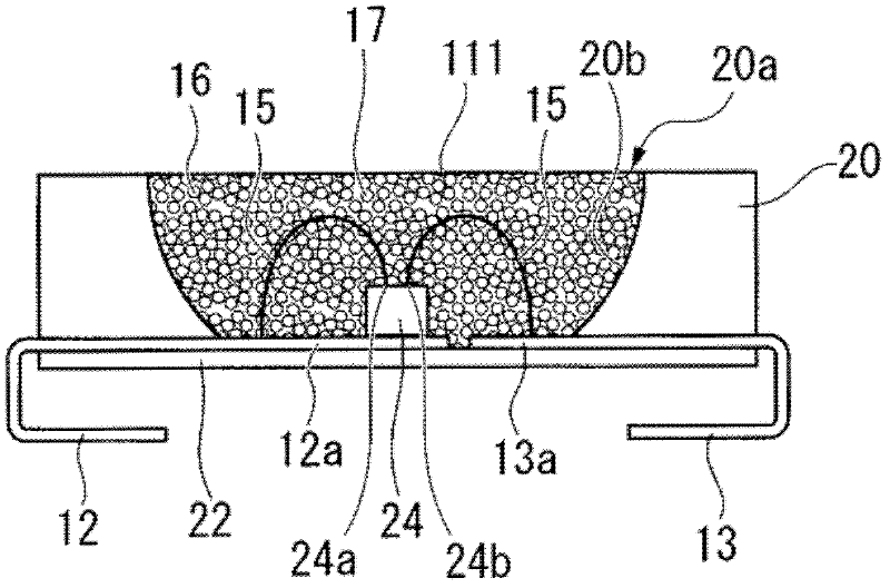 Fluorescent substance, process for producing same, and luminescent device including same