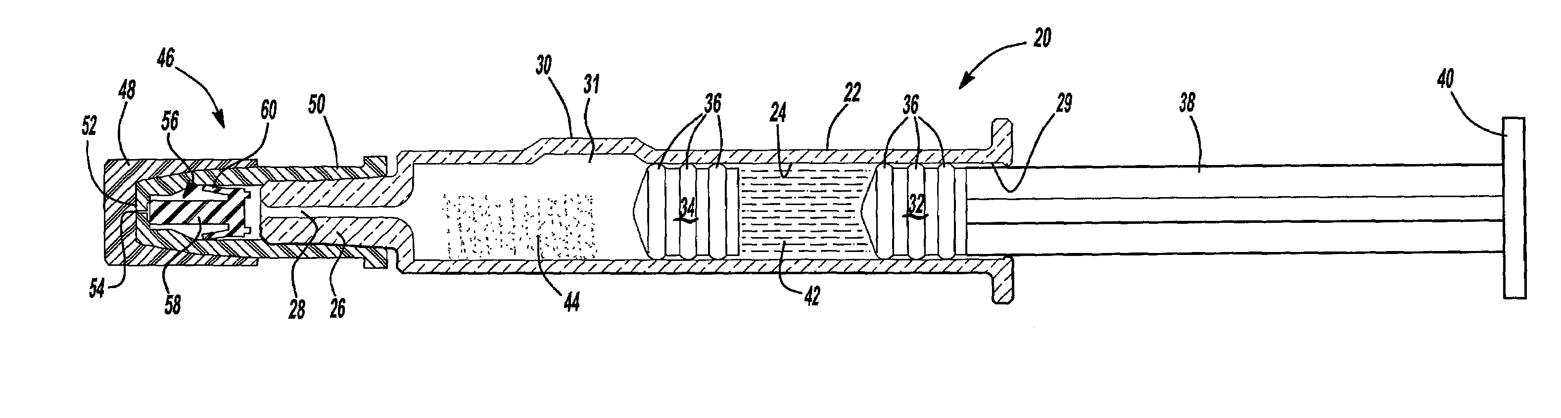 Spray device and method