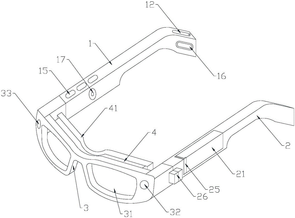 High-endurance enterprise-class intelligent collaboration glasses based on augmented reality technology