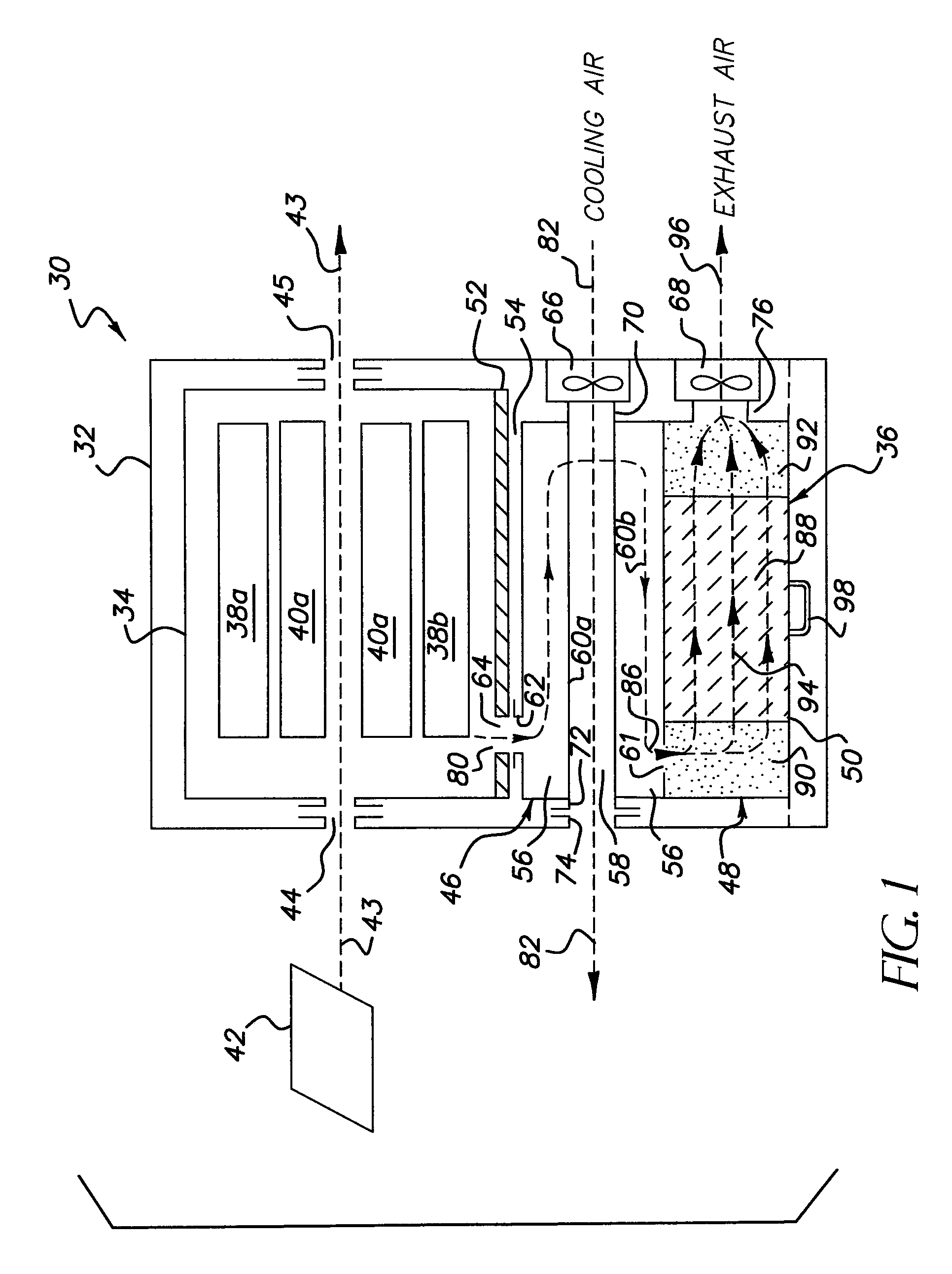 Thermal processor with contaminant removal cartridge