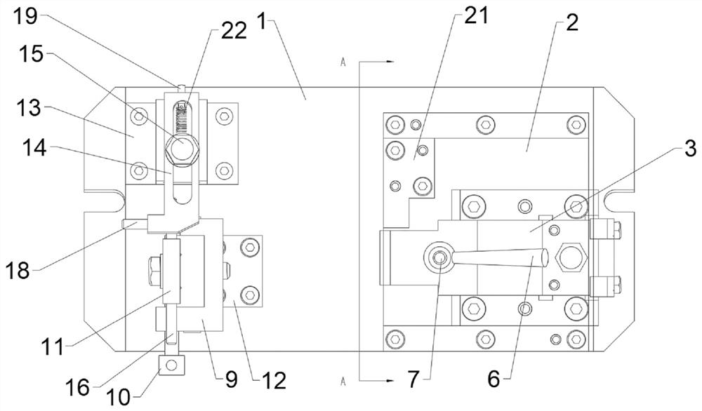 Fixing tool for turbine blade machining