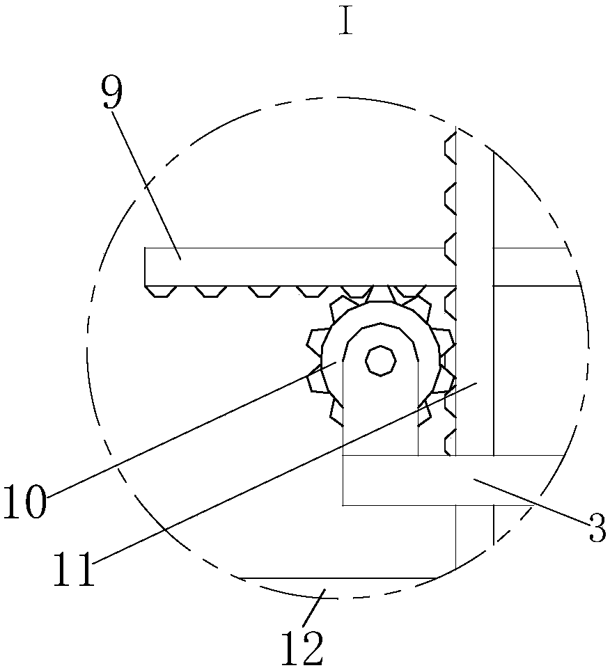 An automatic forging device for square tubes