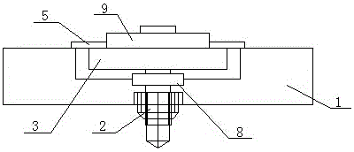 Stress test jig for magnetic material