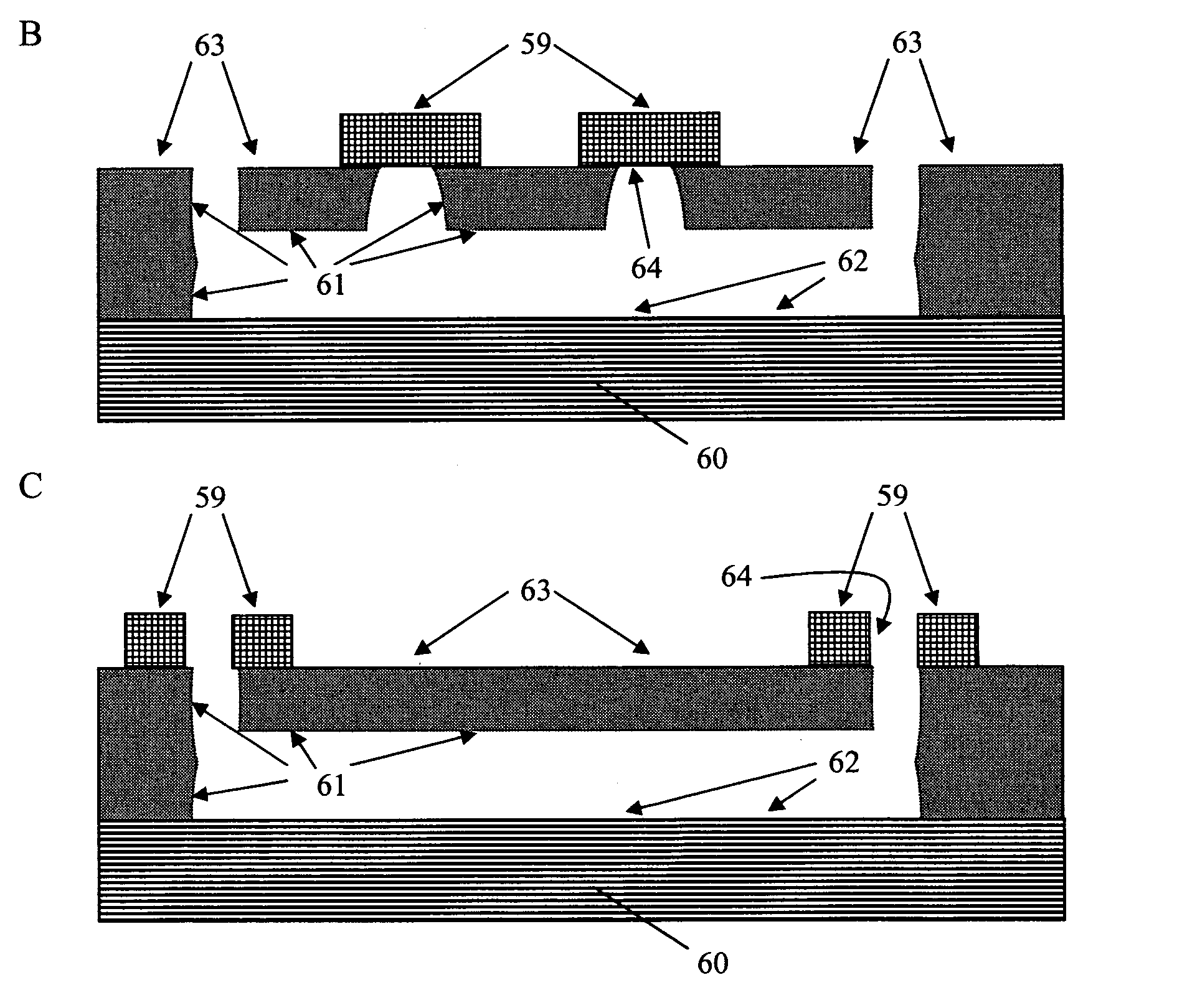 Method for fabricating micro-structures with various surface properties in multi-layer body by plasma etching