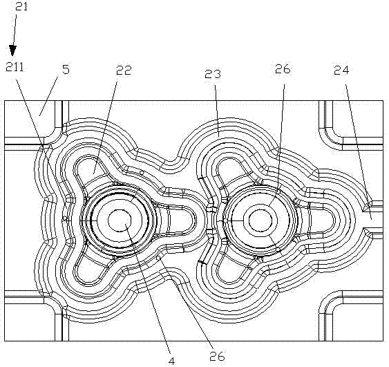 Gas-permeable forging mold