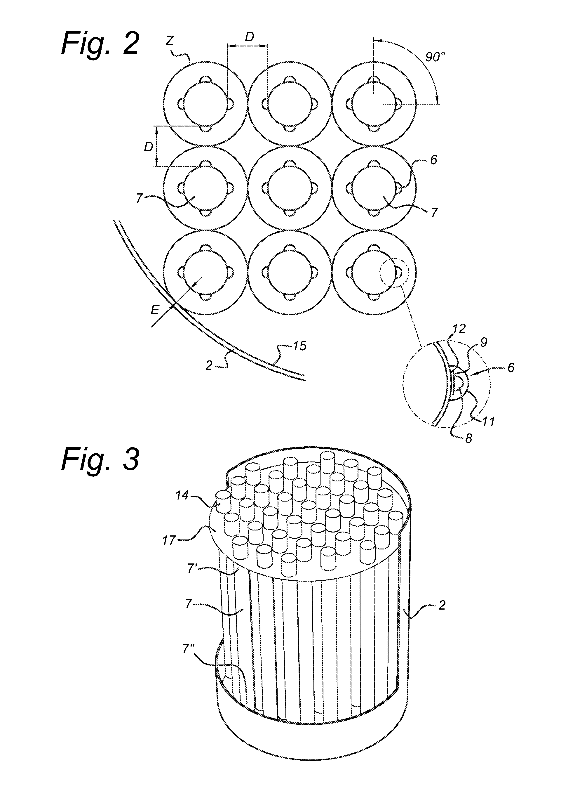 Arrangement of a photobioreactor or a microbiological reactor