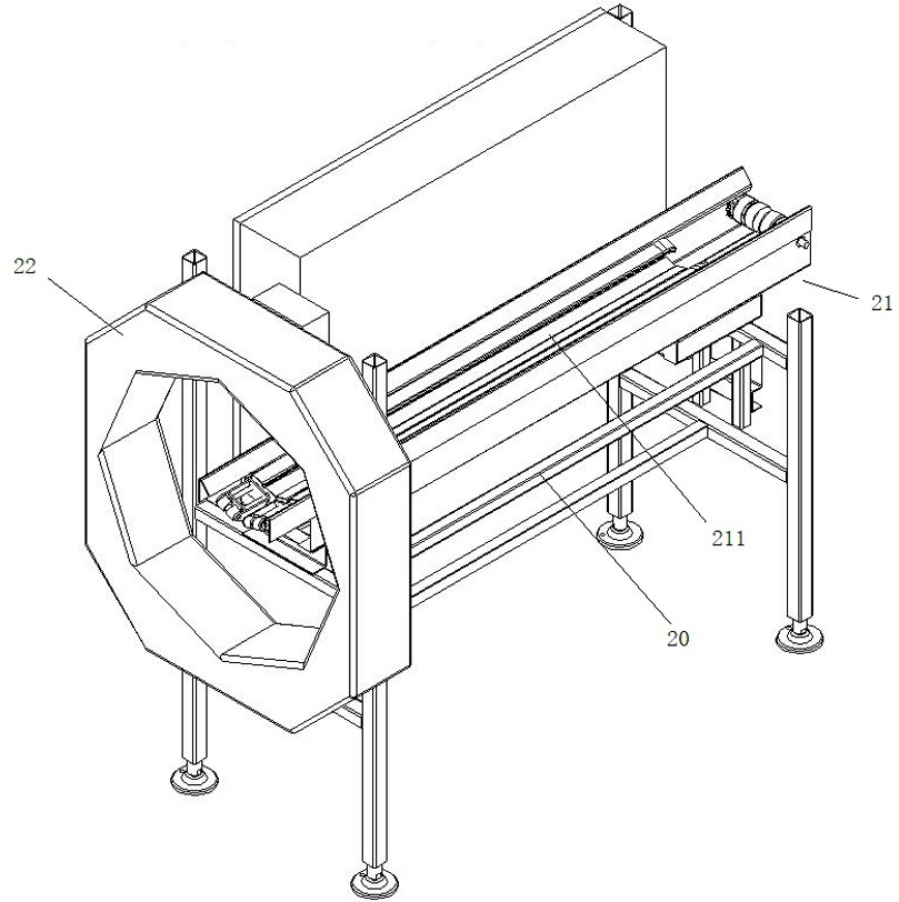 Recycled plastic bottle sorting device and sorting system