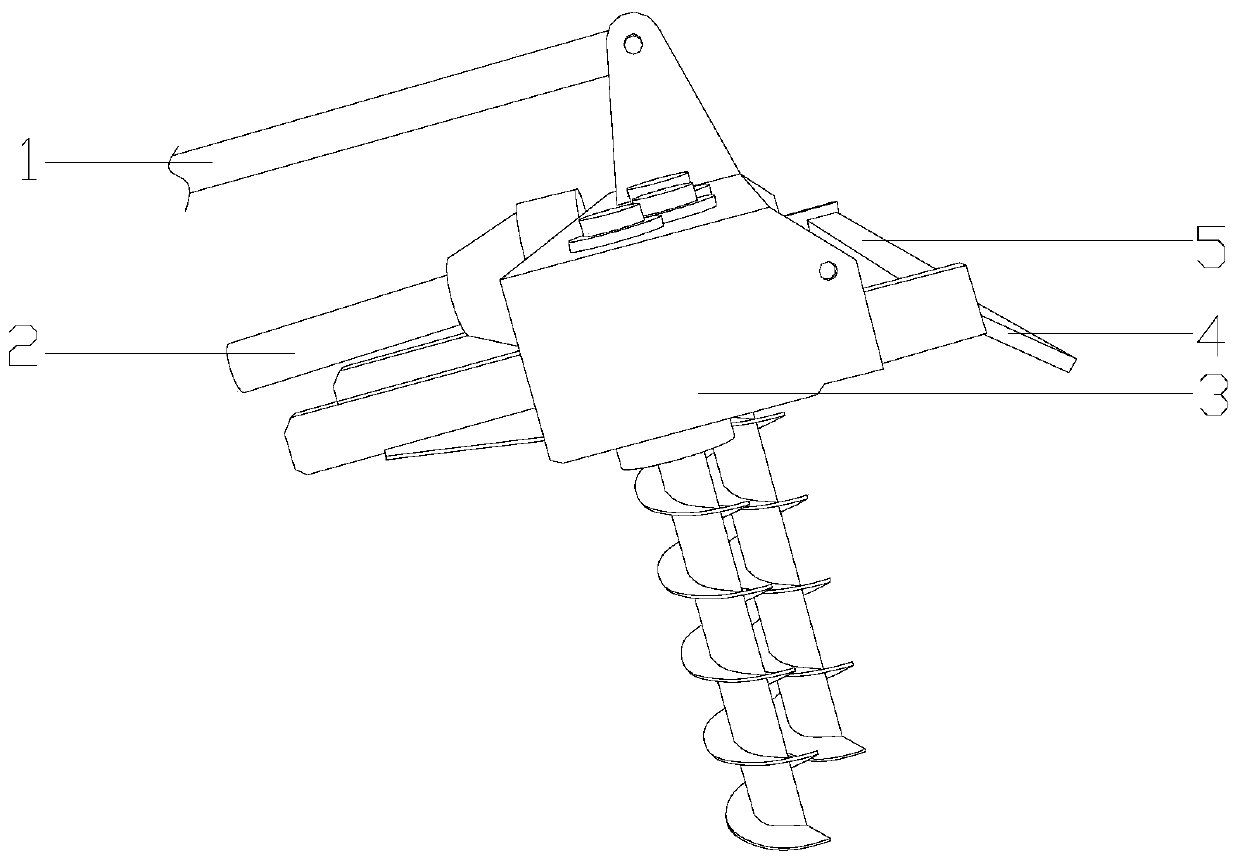 Lotus root field hydraulic smash-ridging device