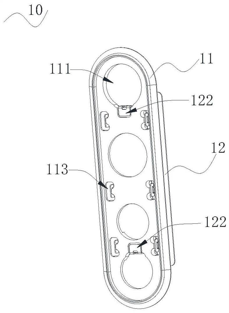 Camera decoration components and mobile terminals