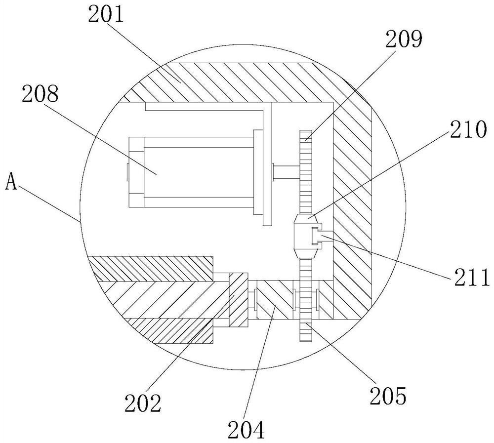 Air outlet temperature and air direction adjusting device for roller disc type coal mill