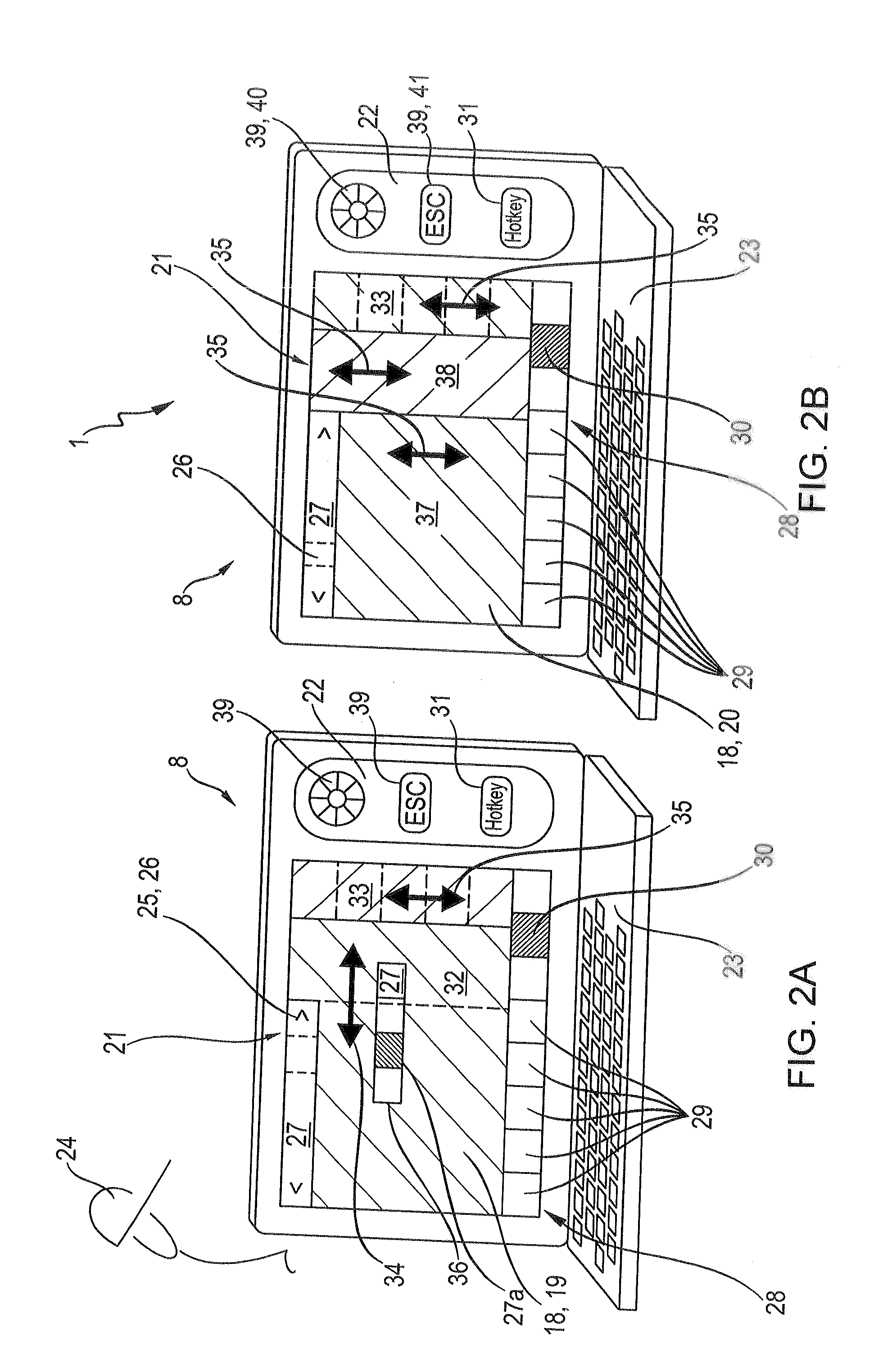 Electronic control and display unit