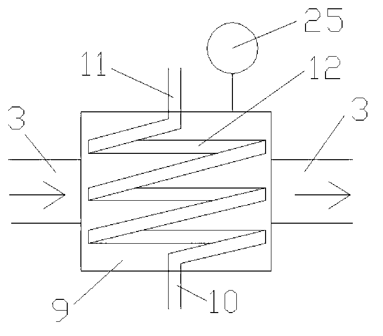 Hydrogen enriching exhaust recirculator for waste heat recovery of internal-combustion engine