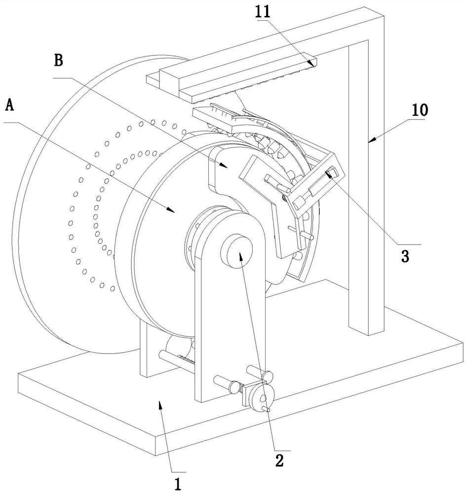 Automobile brake pad manufacturing performance detection device and detection method