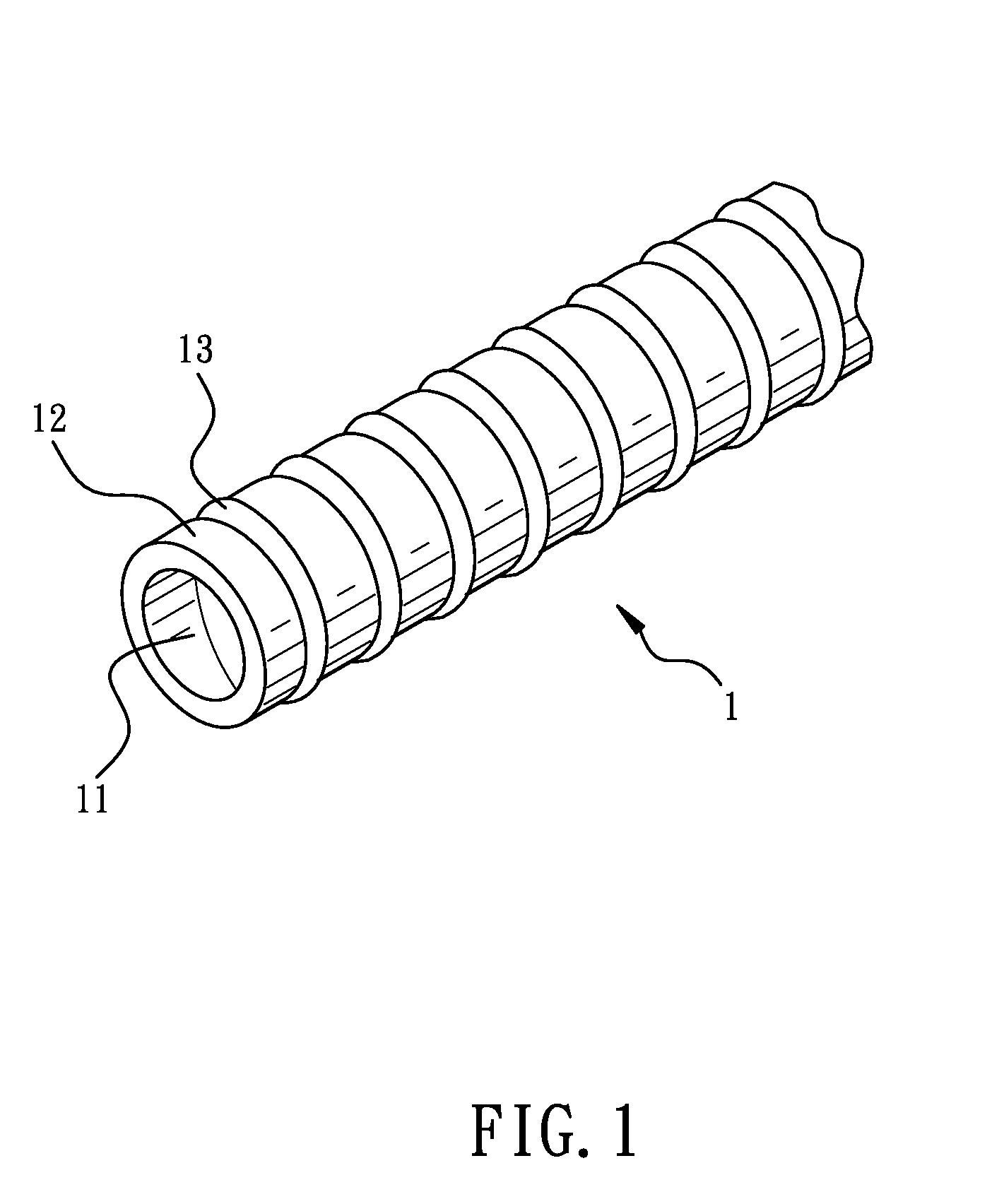 Tube structure for bicycle cable