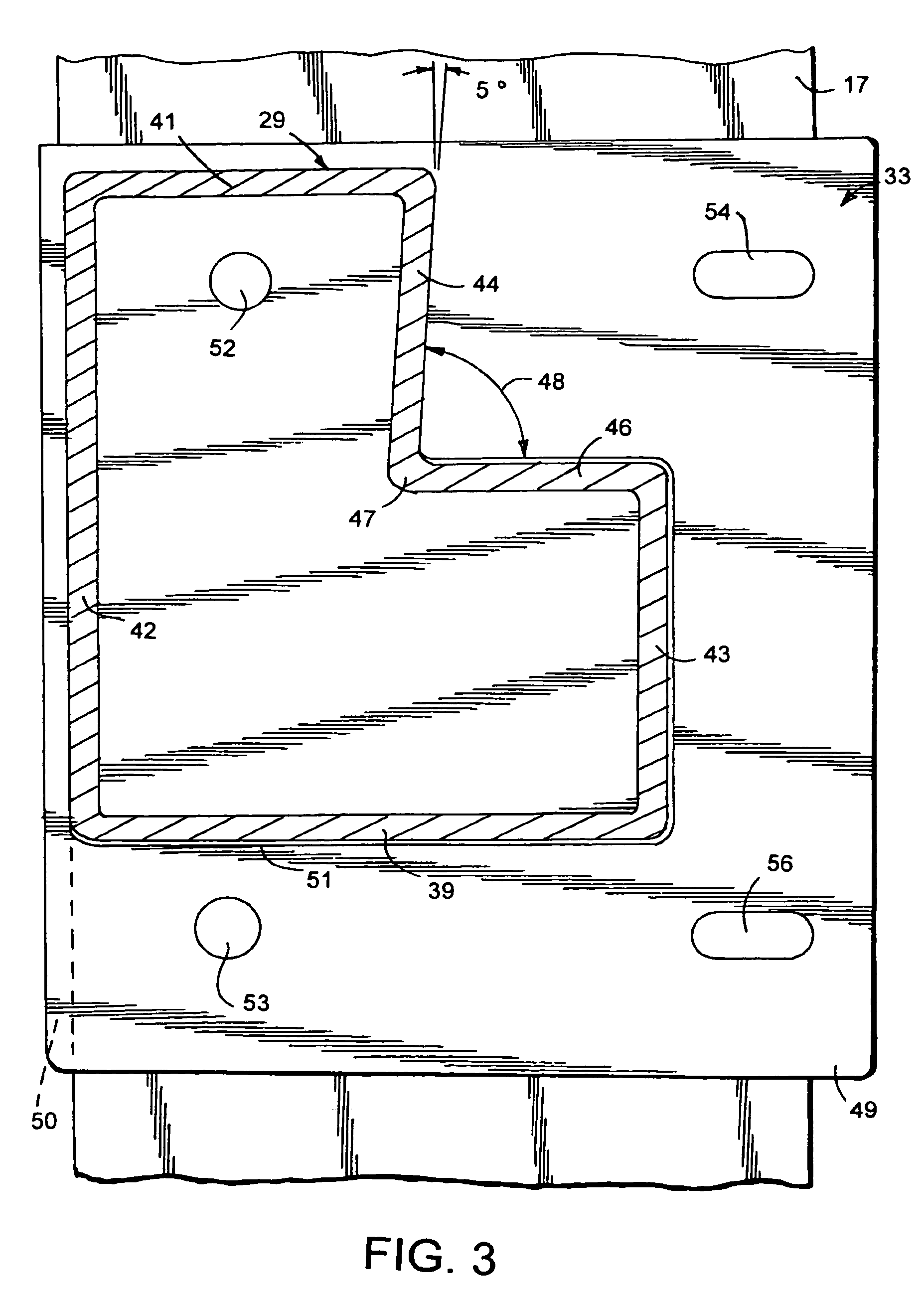 Pallet rack with camber beams